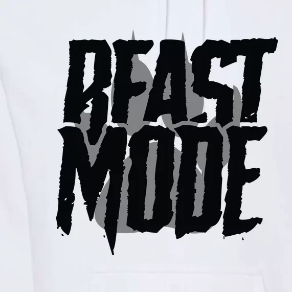 Beast Mode Gym Motivation Premium Hoodie