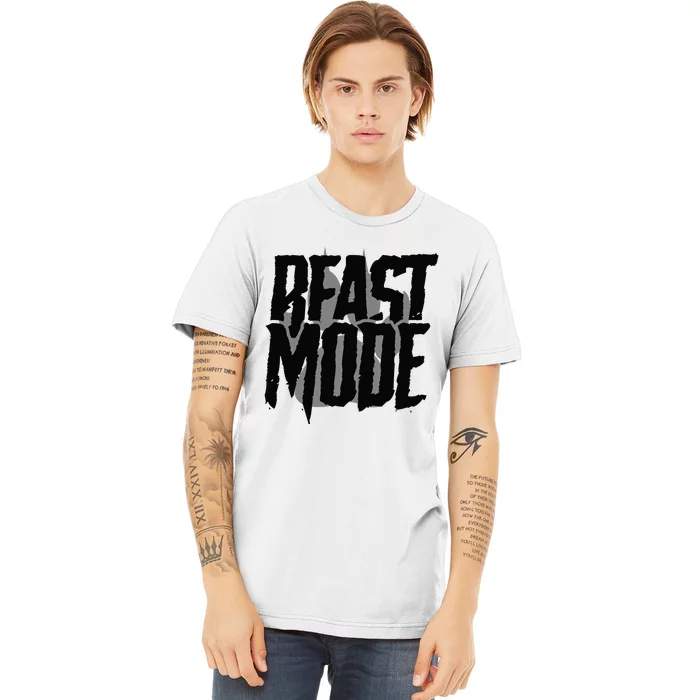 Beast Mode Gym Motivation Premium T-Shirt