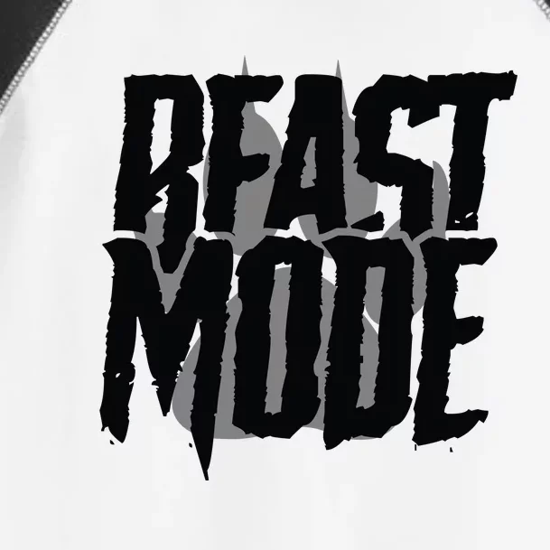 Beast Mode Gym Motivation Toddler Fine Jersey T-Shirt