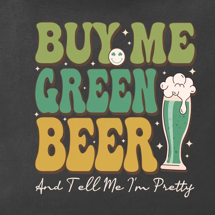 Buy Me Green Beer Zip Tote Bag