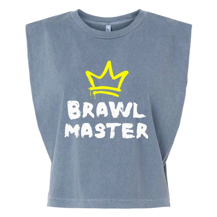 Brawl Master Gamer Gaming Brawler Brawl Garment-Dyed Women's Muscle Tee