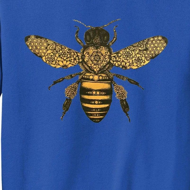 Beekeeper Meaningful Gift Honeycomb Honey Bee Compass Beekeeping Great Gift Sweatshirt