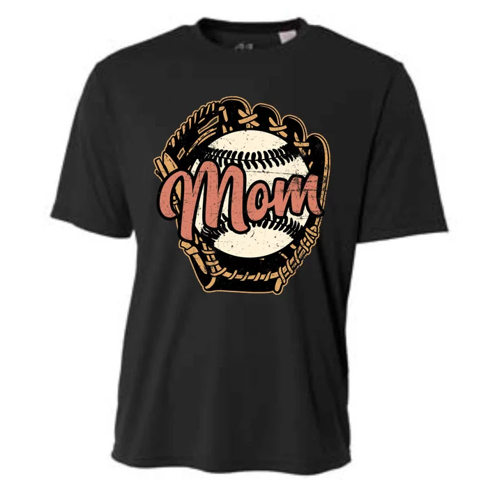 Baseball Mom Gift Baseball Gift Baseball Lover Gift Cooling Performance Crew T-Shirt