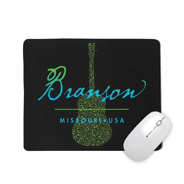 Branson Missouri Guitar Design Mousepad