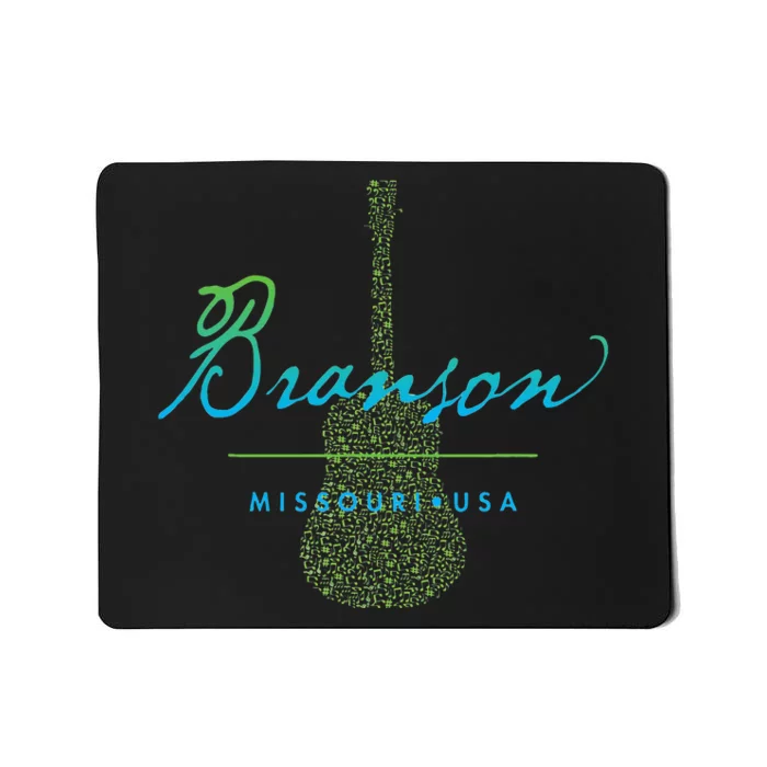 Branson Missouri Guitar Design Mousepad