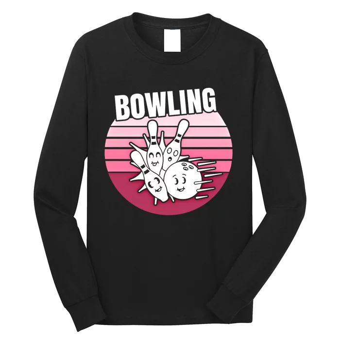 Bowling Meaningful Gift Long Sleeve Shirt