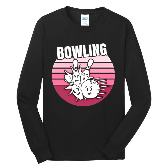 Bowling Meaningful Gift Tall Long Sleeve T-Shirt