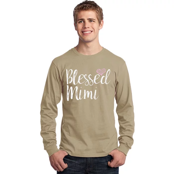 Blessed Mimi Grandma Gifts Tall Long Sleeve T-Shirt