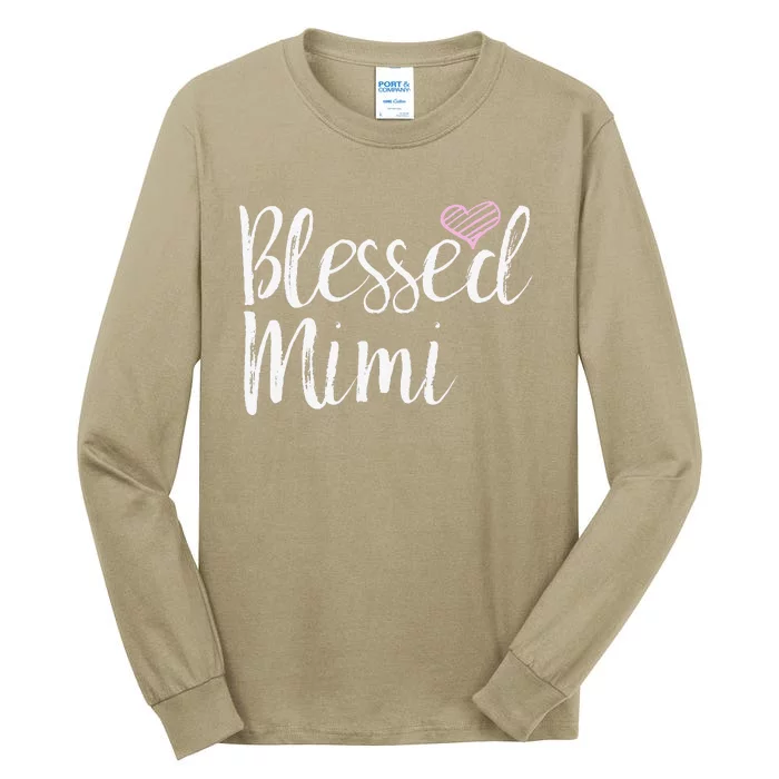 Blessed Mimi Grandma Gifts Tall Long Sleeve T-Shirt