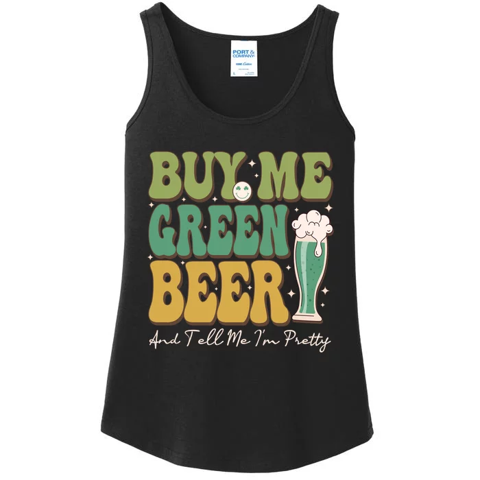 Buy Me Green Beer Ladies Essential Tank