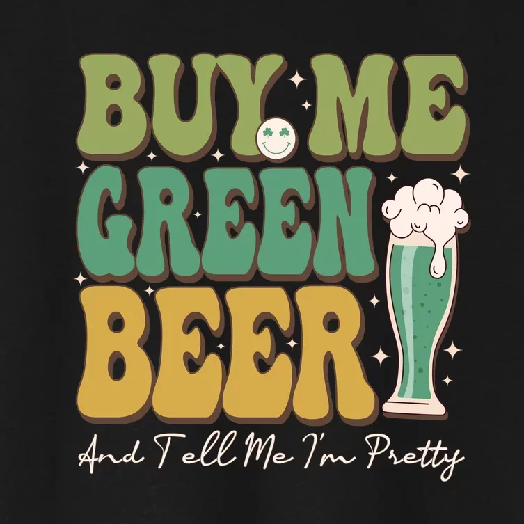 Buy Me Green Beer Women's Crop Top Tee