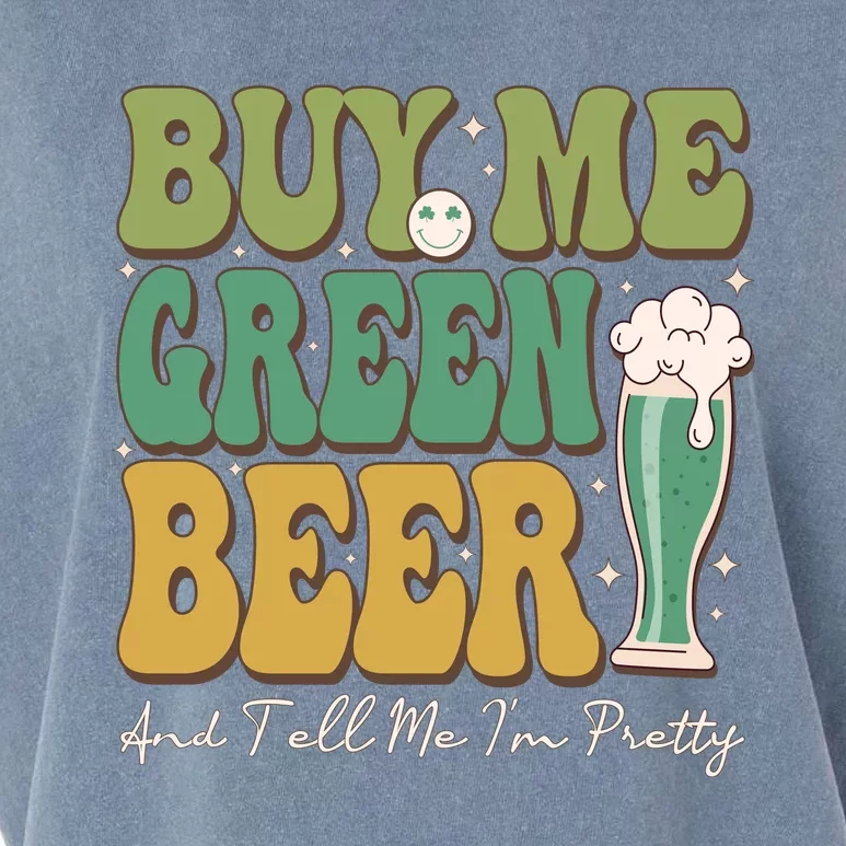 Buy Me Green Beer Garment-Dyed Women's Muscle Tee