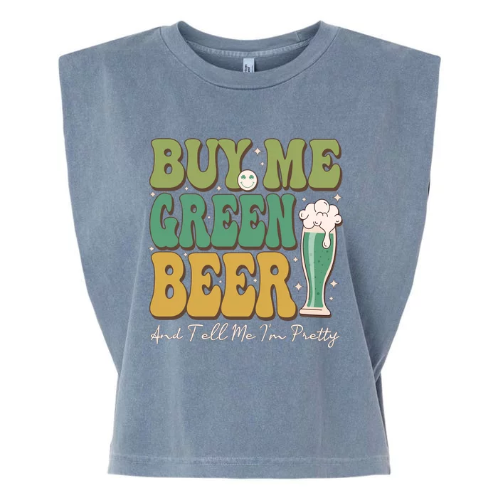 Buy Me Green Beer Garment-Dyed Women's Muscle Tee