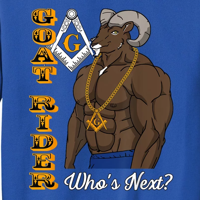 Brothers Masons Goat Rider WhoS Next Masonic FatherS Day Tall Sweatshirt