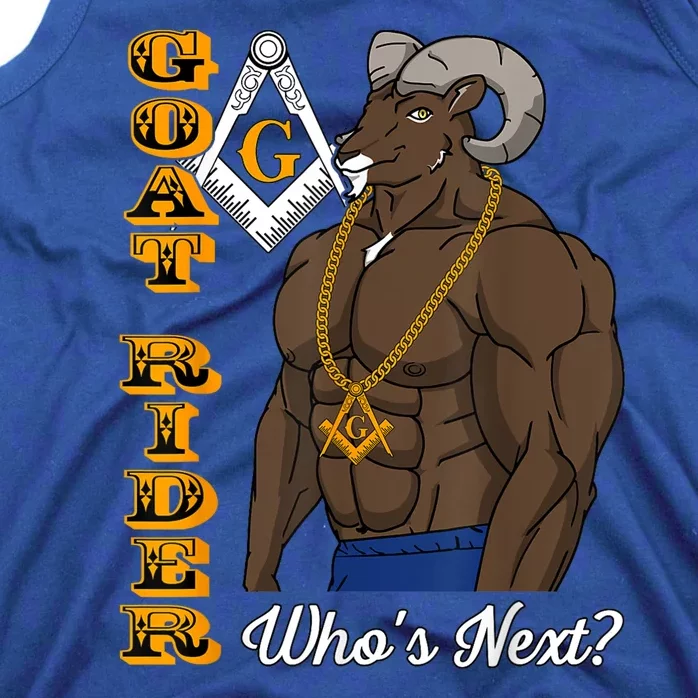 Brothers Masons Goat Rider WhoS Next Masonic FatherS Day Tank Top