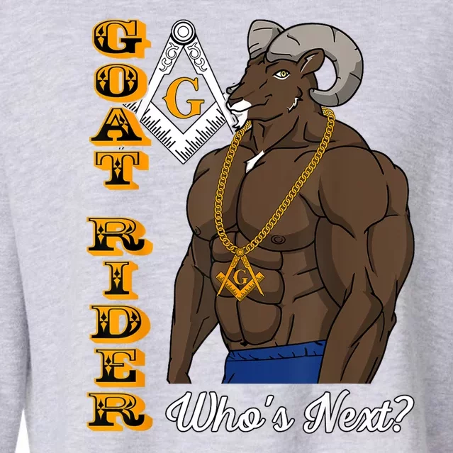 Brothers Masons Goat Rider WhoS Next Masonic FatherS Day Cropped Pullover Crew