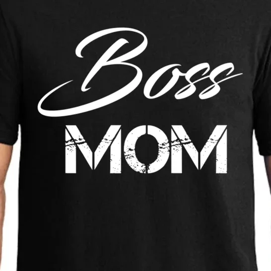 Boss Mom Great Gift Funny Gift Pajama Set