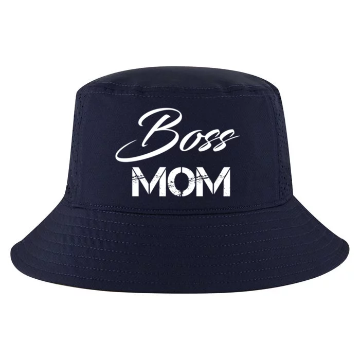 Boss Mom Great Gift Funny Gift Cool Comfort Performance Bucket Hat