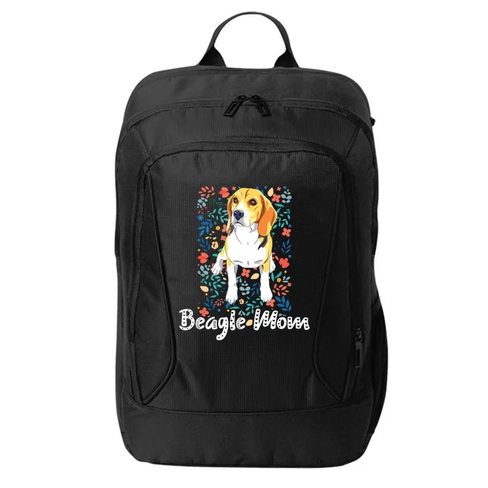 Beagle Mom Gifts For Funny Dog Lovers Beagle Mama City Backpack