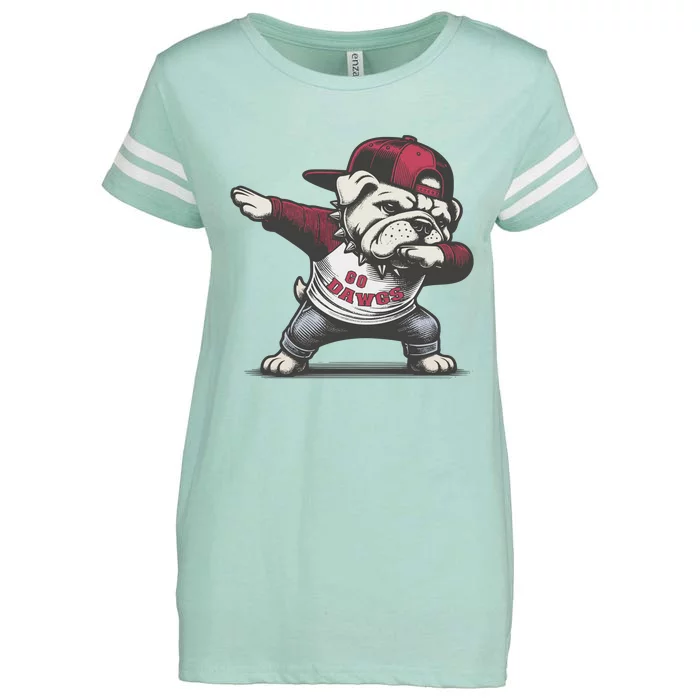 Bulldogs Mascot Go D.A.W.G.S Enza Ladies Jersey Football T-Shirt