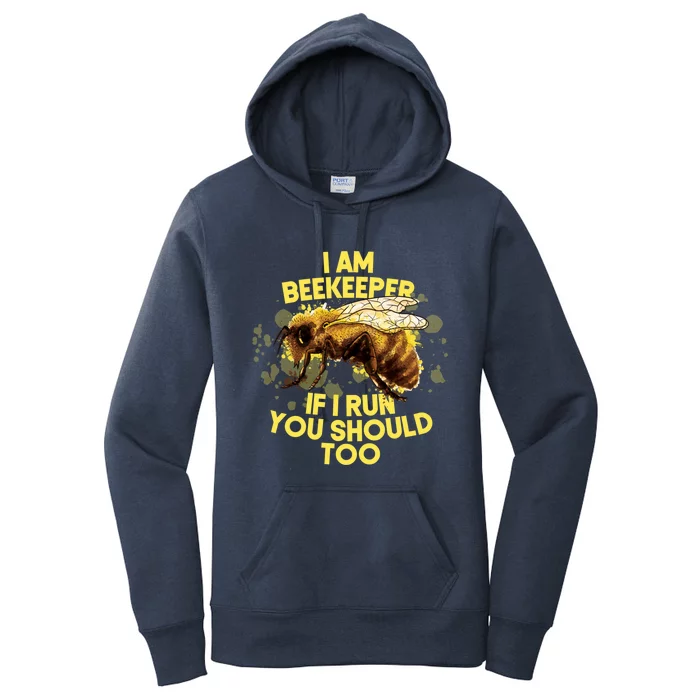 Beekeeper Meaningful Gift Honeycomb Honey Bee Beekeeping Gift Women's Pullover Hoodie