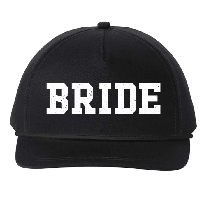 Bride Meaningful Gift Snapback Five-Panel Rope Hat