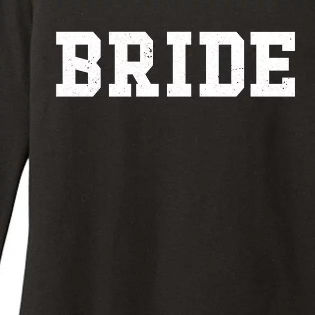 Bride Meaningful Gift Womens CVC Long Sleeve Shirt