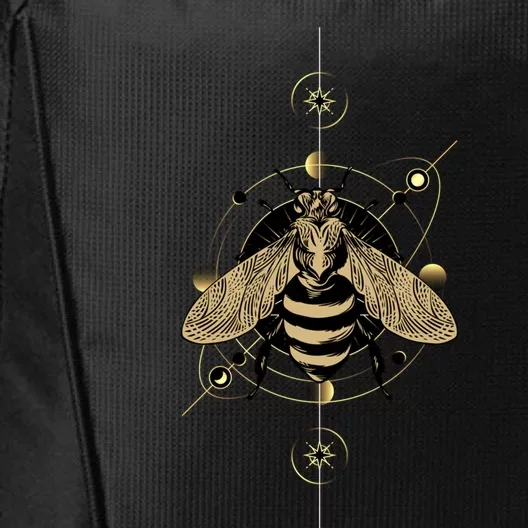 Beekeeper Meaningful Gift Honeycomb Honey Bee Compass Beekeeping Great Gift City Backpack