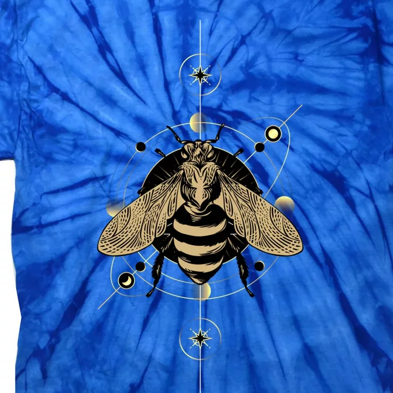 Beekeeper Meaningful Gift Honeycomb Honey Bee Compass Beekeeping Great Gift Tie-Dye T-Shirt