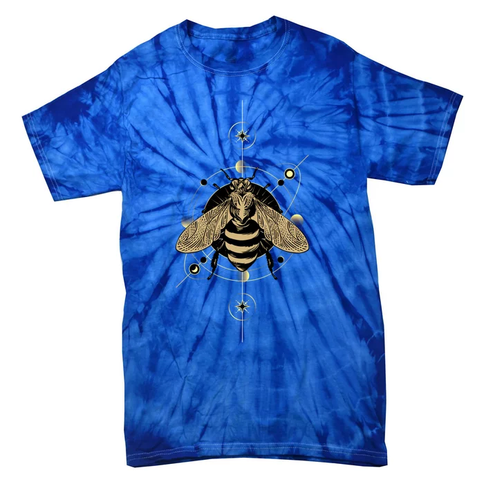 Beekeeper Meaningful Gift Honeycomb Honey Bee Compass Beekeeping Great Gift Tie-Dye T-Shirt