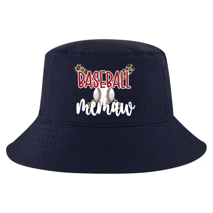 Baseball Memaw Grandma Baseball Player Memaw Gift Cool Comfort Performance Bucket Hat