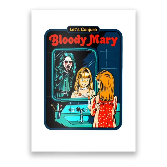 Bloody Mary Horror Movie Gift Halloween Poster