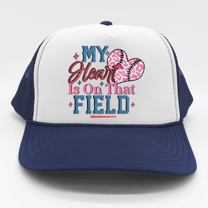 Baseball Mom Heartwarming Design For Proud Baseball Moms Funny Gift Trucker Hat