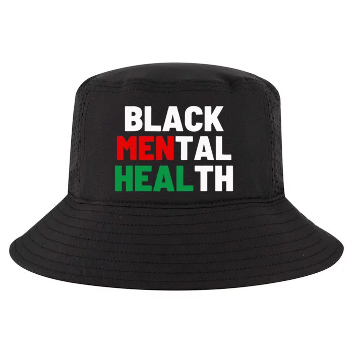 Black Mental Health Matters Cool Comfort Performance Bucket Hat