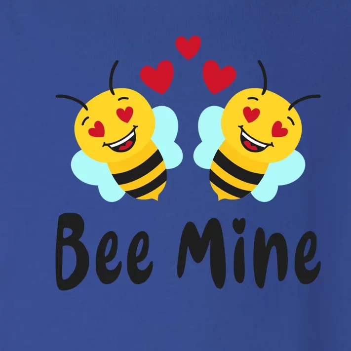 Bee Mine Honeybee Bee Pun Love Couple Valentine's Day Cool Gift Toddler Long Sleeve Shirt