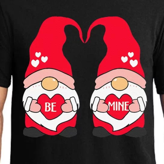 Be Mine Happy Valentines Day Gnomes Elves Love Anniversary Day Pajama Set