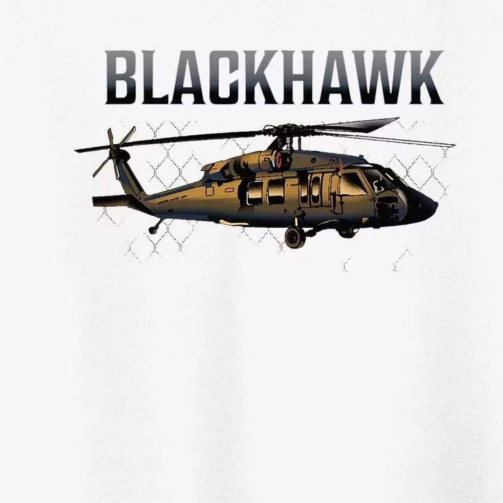 Blackhawk Military Helicopter Toddler T-Shirt