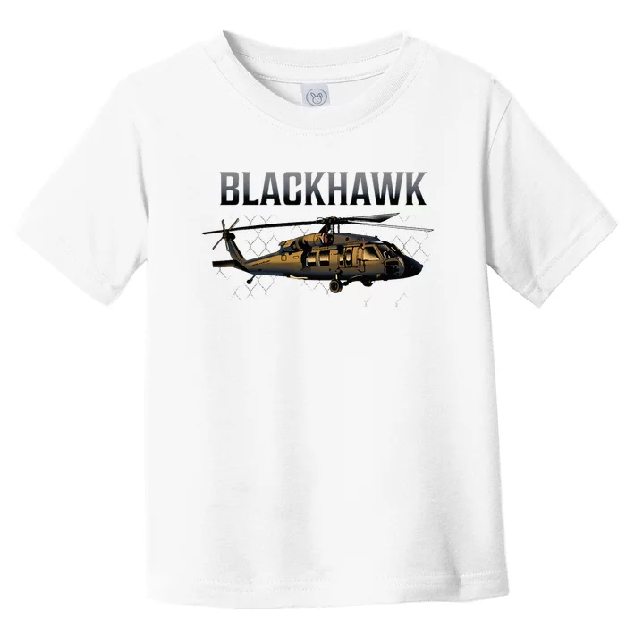 Blackhawk Military Helicopter Toddler T-Shirt