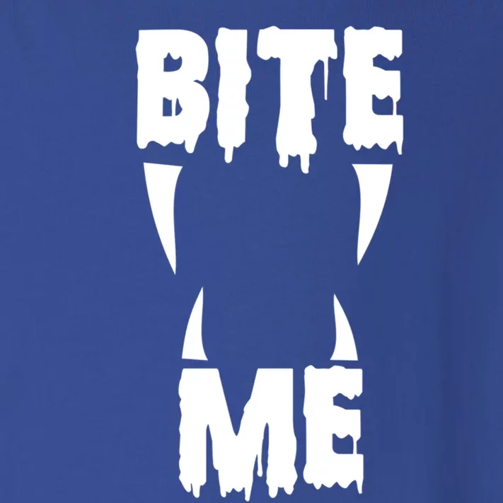 Bite Me Halloween Gift Bite Me Gift Toddler Long Sleeve Shirt