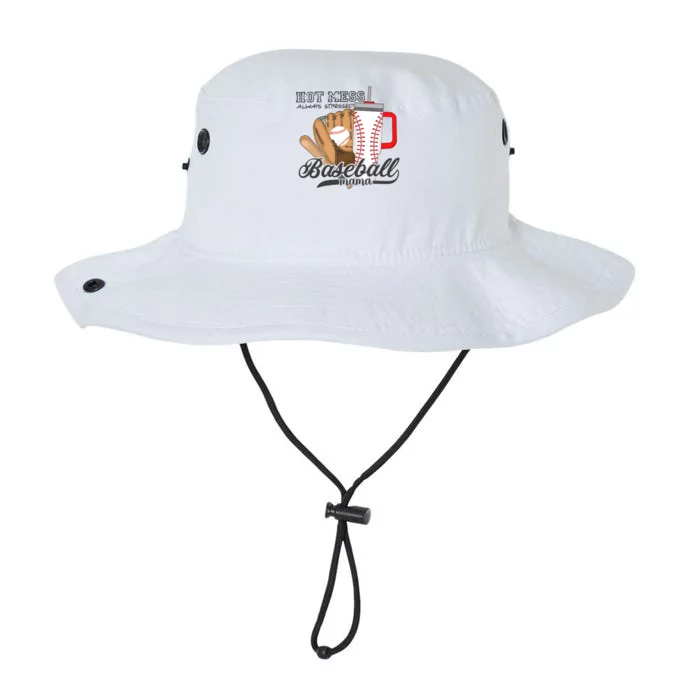 Baseball Mama Hot Mess Always Stressed Game Day Legacy Cool Fit Booney Bucket Hat