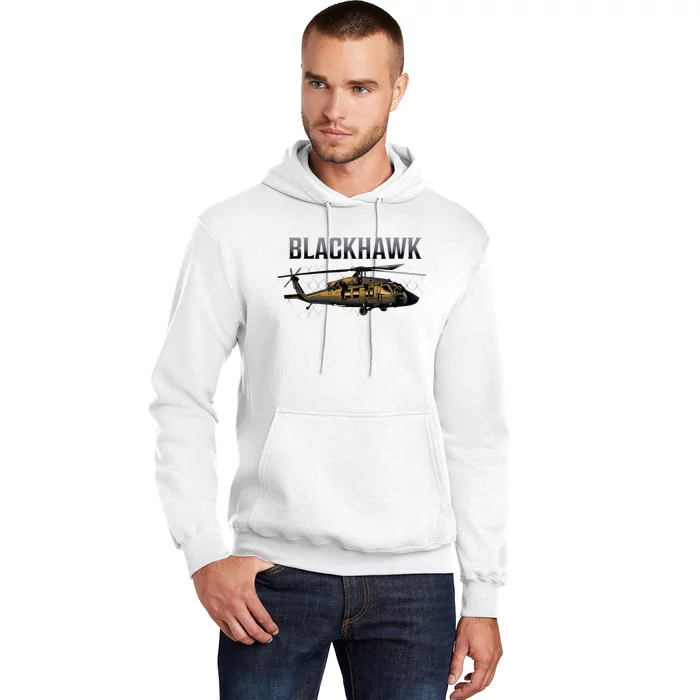 Blackhawk Military Helicopter Hoodie