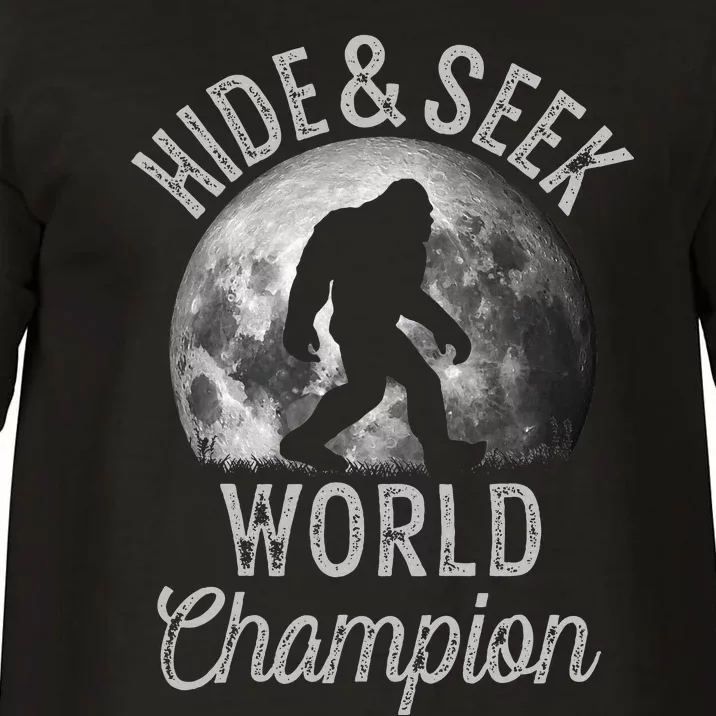 Bigfoot Moon Hide And Seek World Champion Sasquatch Comfort Colors T-Shirt