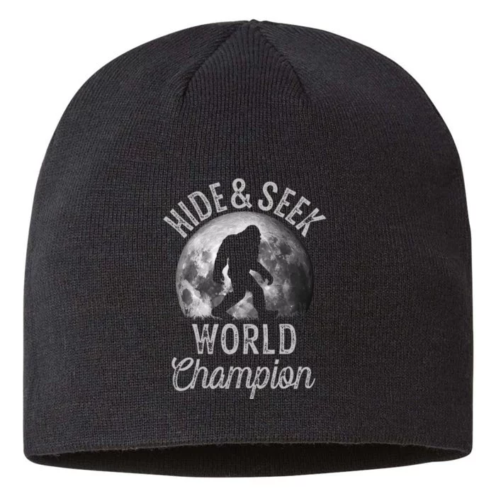 Bigfoot Moon Hide And Seek World Champion Sasquatch 8 1/2in Sustainable Knit Beanie