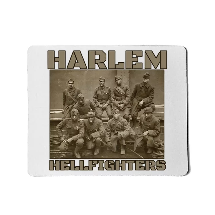 Black Military History USA Black History Harlem Hellfighters Mousepad