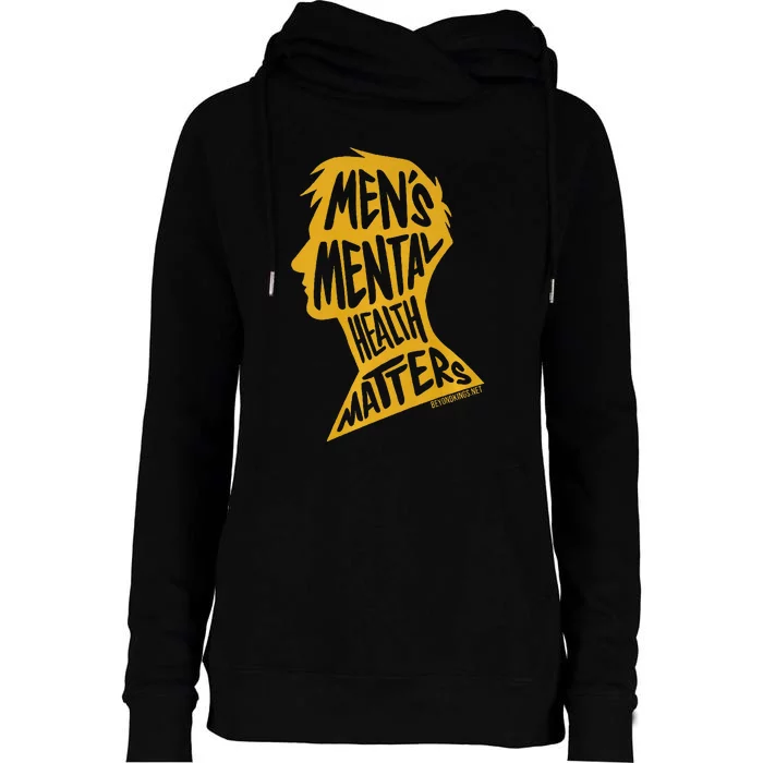 Beyondkings Mental Health Womens Funnel Neck Pullover Hood