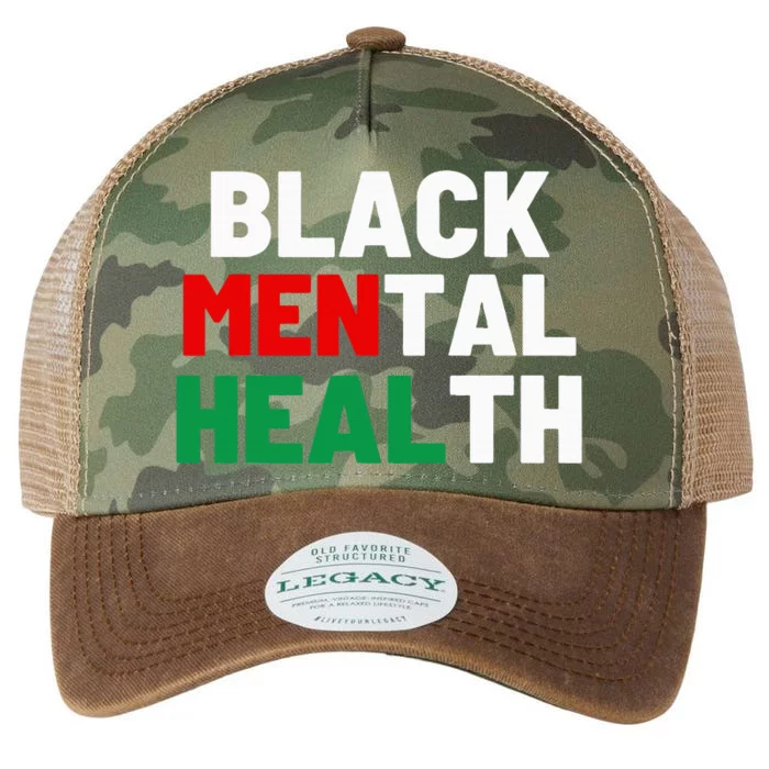 Black Mental Health Matters Legacy Tie Dye Trucker Hat