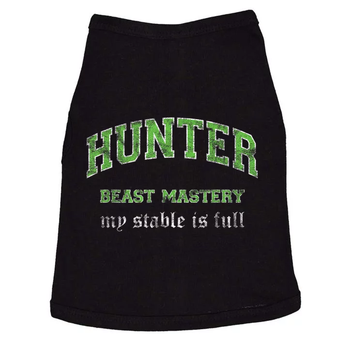 Beast Mastery Hunter MMO Gamer Doggie Tank