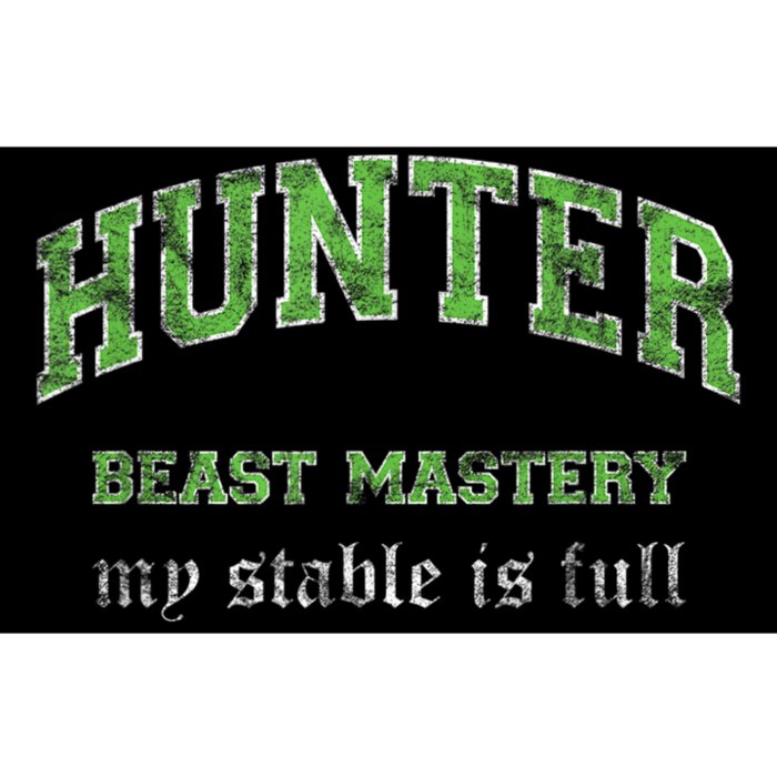 Beast Mastery Hunter MMO Gamer Bumper Sticker