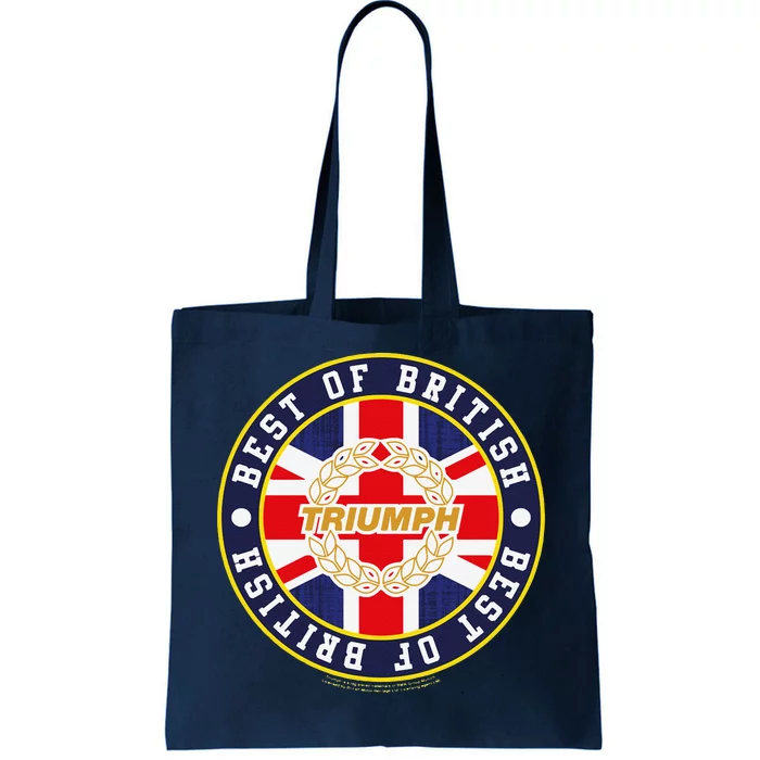 British Motor Heritage Triumph Laurel Logo Best Of British Tote Bag