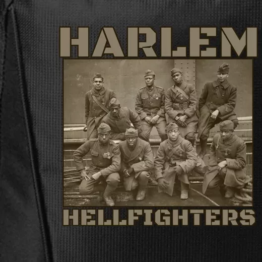 Black Military History Usa Black History Harlem Hellfighters Gift City Backpack